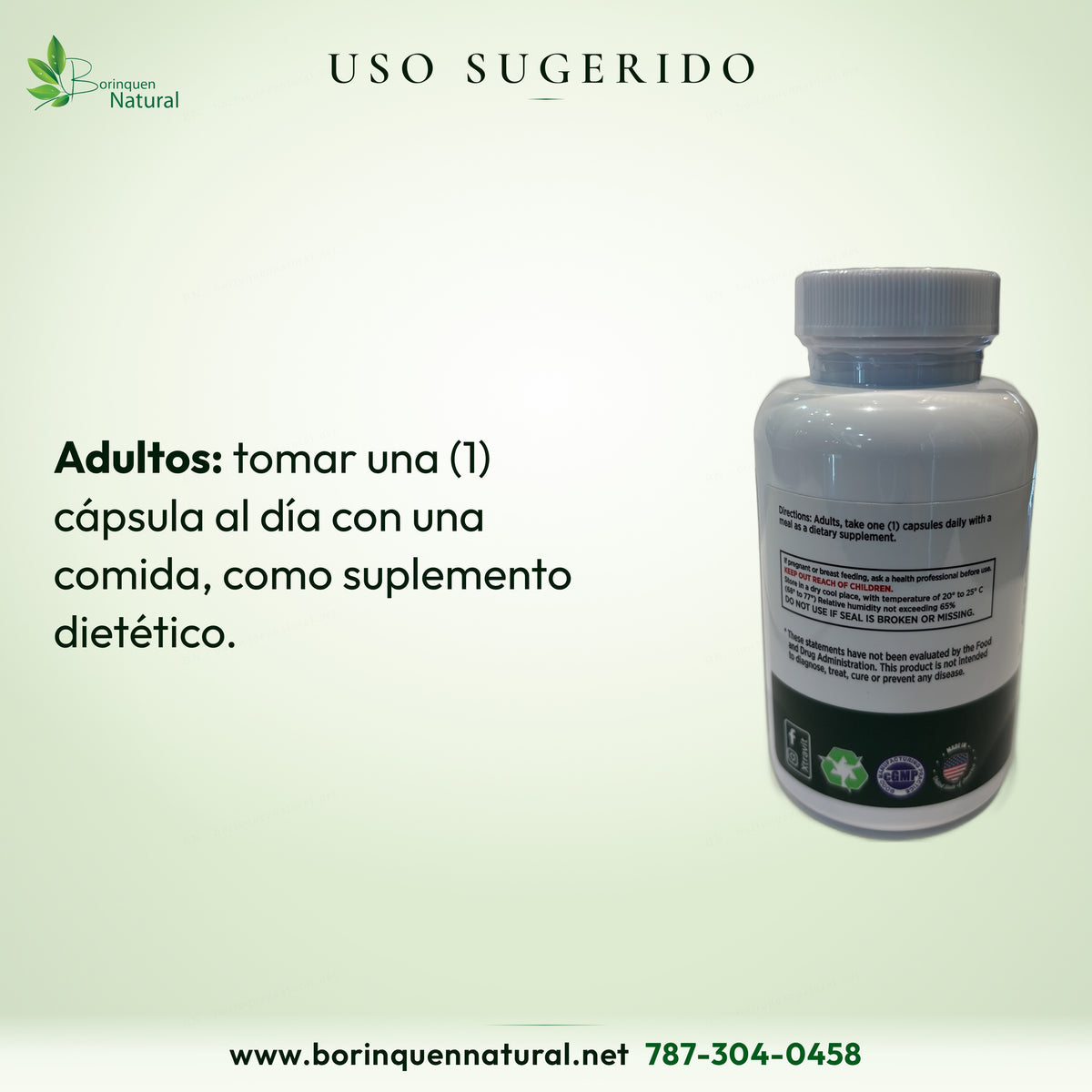 Adultos: una cápsula al día con una comida. Guizazo de Caballo y Chanca Piedra Xtravit.