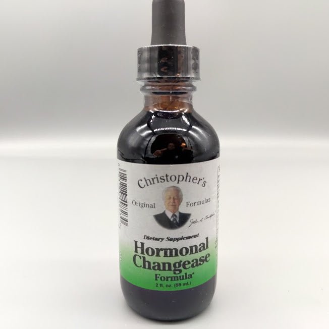 Hormonal Changease Christopher's, gotas de hierbas sin alcohol, 2 oz