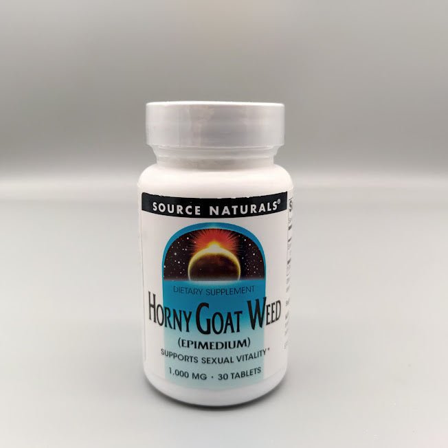 Horny Goat Weed - 30 Tablets - 1000 mg de Source Naturals