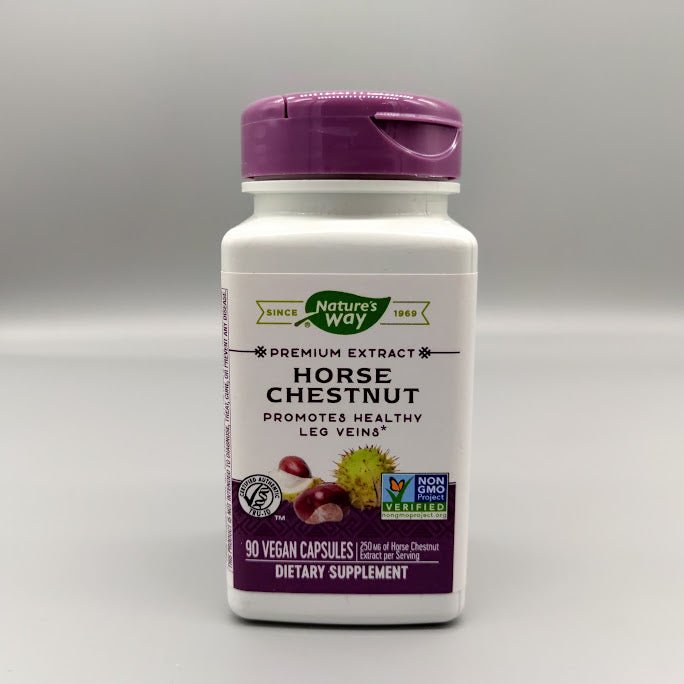 Castaño de Indias 250 mg para Piernas Cansadas, 90 Cápsulas de Natures Way