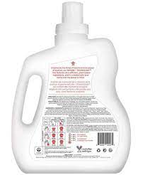 Laundry Detergent 40 Loads Unscented de Attitude — etiqueta del producto