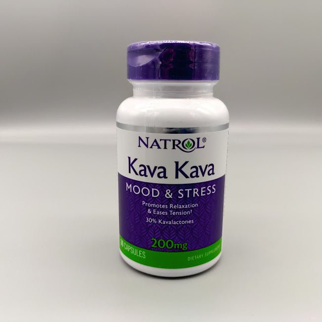 Alivia la Ansiedad y el Estrés con Kava Kava 200MG de Natrol (foto de archivo)