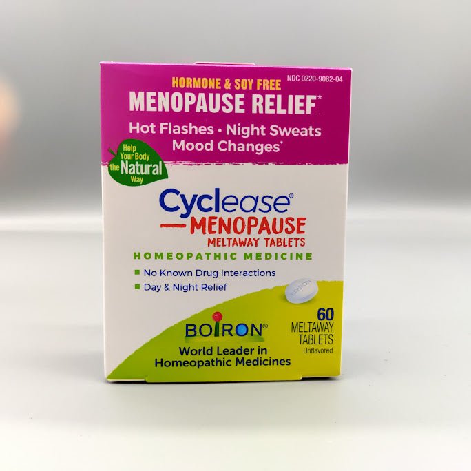 Menopause Relief Boiron Cyclease, caja de 60 tabletas meltaway