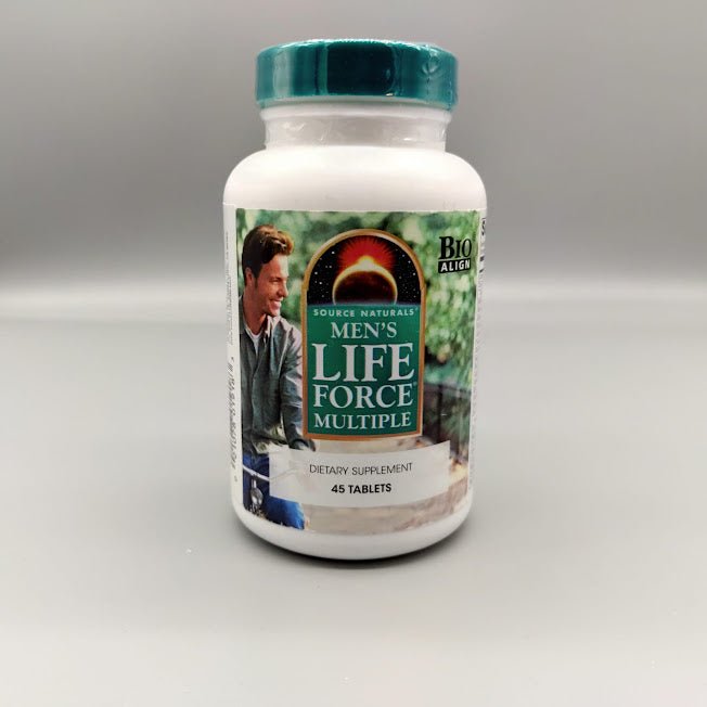 Men's Life Force Multiple - 45 Tablets - Source Naturals (foto de archivo)