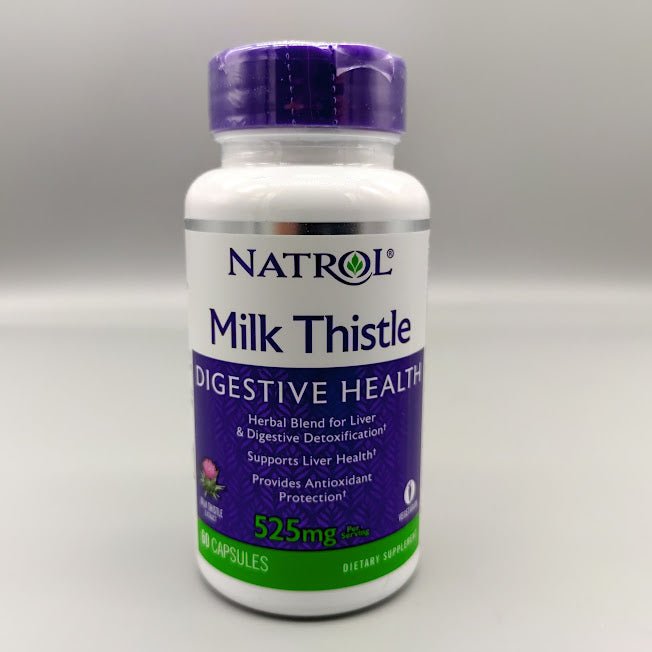 Natrol Cardo Mariano 525 mg 60 cápsulas vegetarianas para hígado y digestión