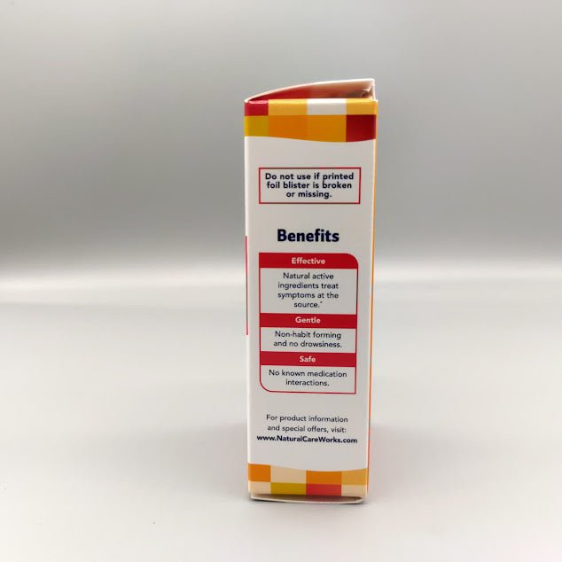 NerveFix 60 Tablets de Naturalcare — vista posterior