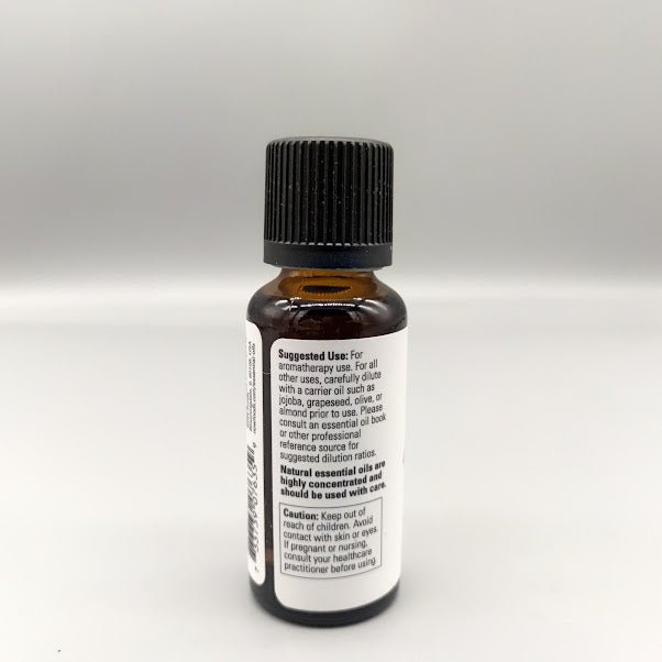 Now Essential Oils - 100% Pure White Thyme - Thymus Vulgaris / Zygis - 1oz — vista posterior (foto de archivo)