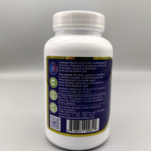 Oxypure Weight Loss de Pure & Healthy — vista posterior