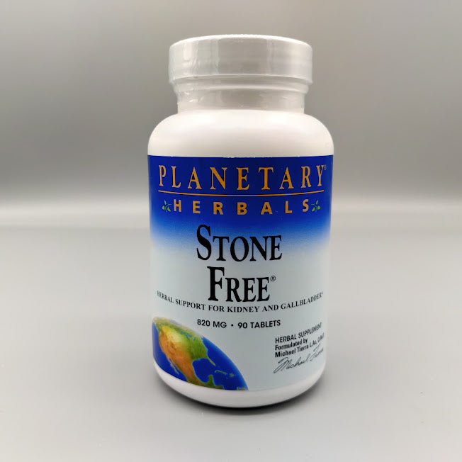 Pastillas Stone Free 820mg - 90 Tablets - Planetary Herbals. (foto de archivo)