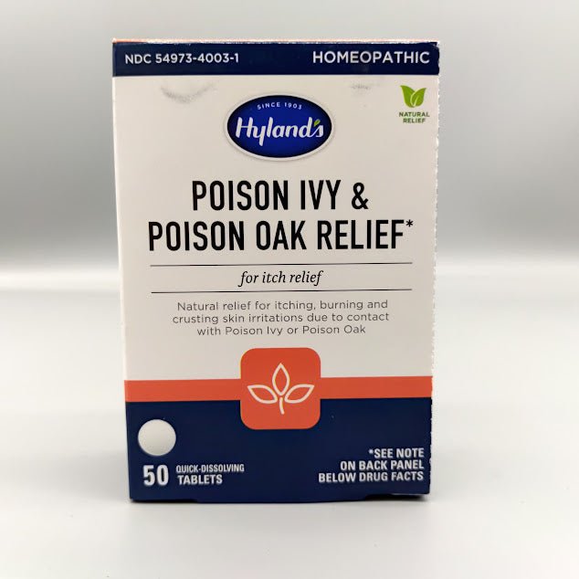Poison Ivy/Oak 50 TABLETS (foto de archivo)