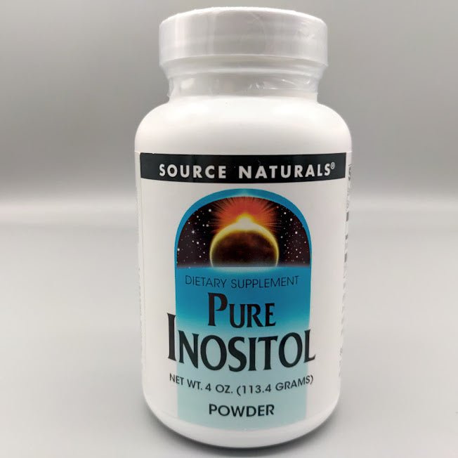 Inositol Puro en Polvo Source Naturals, 4 oz (113 g)