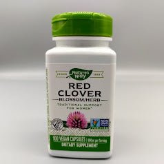 Trébol Rojo 400 mg Nature's Way para la Mujer, 100 Cápsulas Veganas