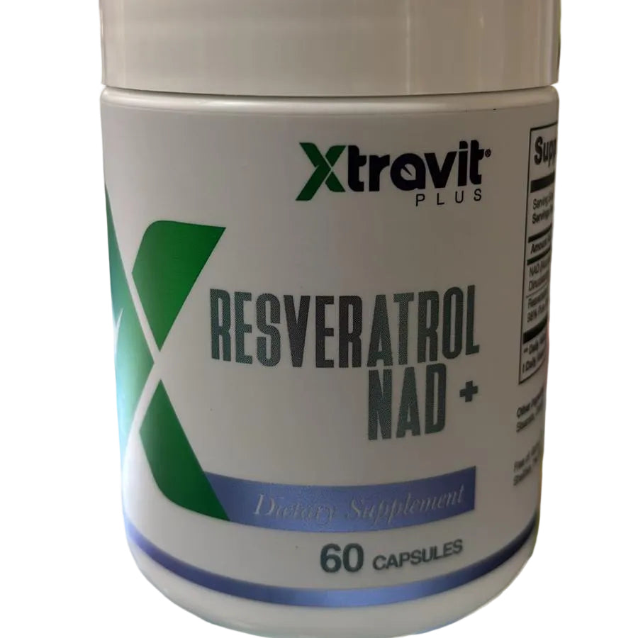 Xtravit Plus Resveratrol NAD+ Dietary Supplement 60 Capsules