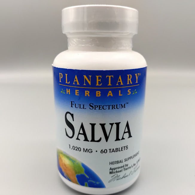 Salvia 1020 mg 60 Tabletas para Circulación y Corazón