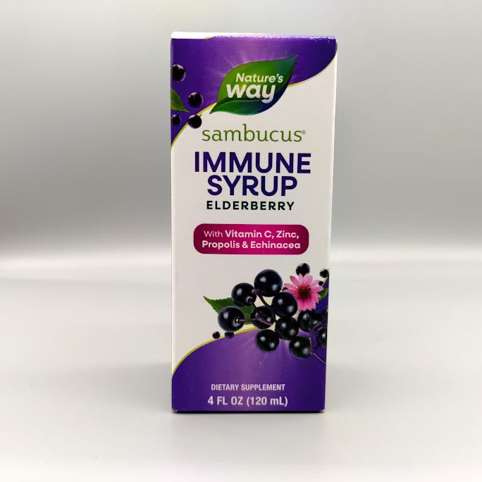 Sambucus - Standarized Elderberry - Inmune Syrup - 4oz (foto de archivo)