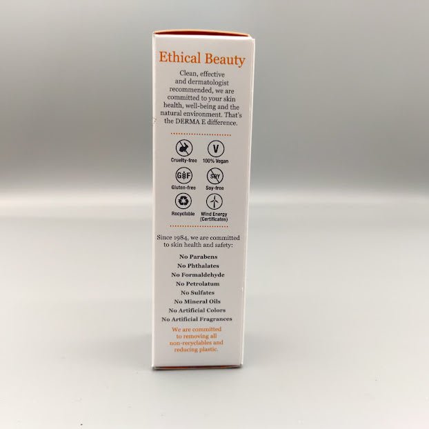 Tratamiento de Sulfuro para Brotes y Piel Grasa en PR de Derma-E — etiqueta del producto