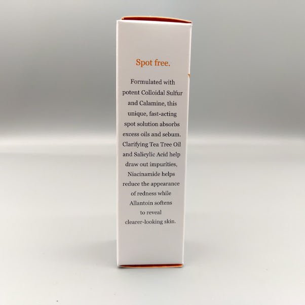Tratamiento de Sulfuro para Brotes y Piel Grasa en PR de Derma-E — vista posterior