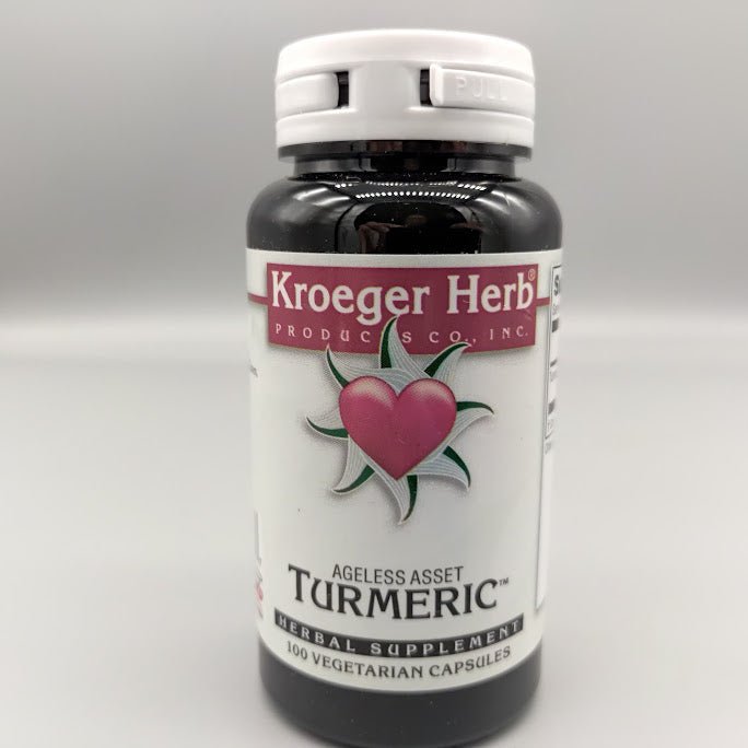 Alivio Natural para el Dolor con Cúrcuma Kroeger Herbs (foto de archivo)