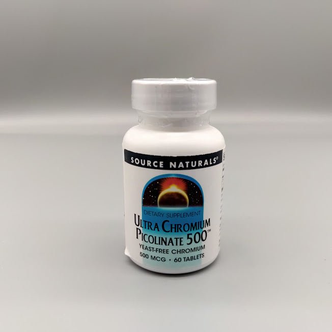 Ultra Chromium - 500MCG - 60 Tablets de Source Naturals