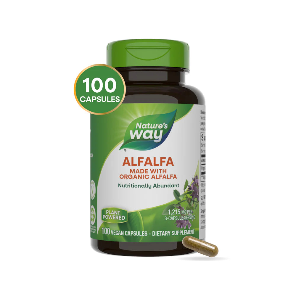 Alfalfa Leaves 100 Capsulas de Nature's Way