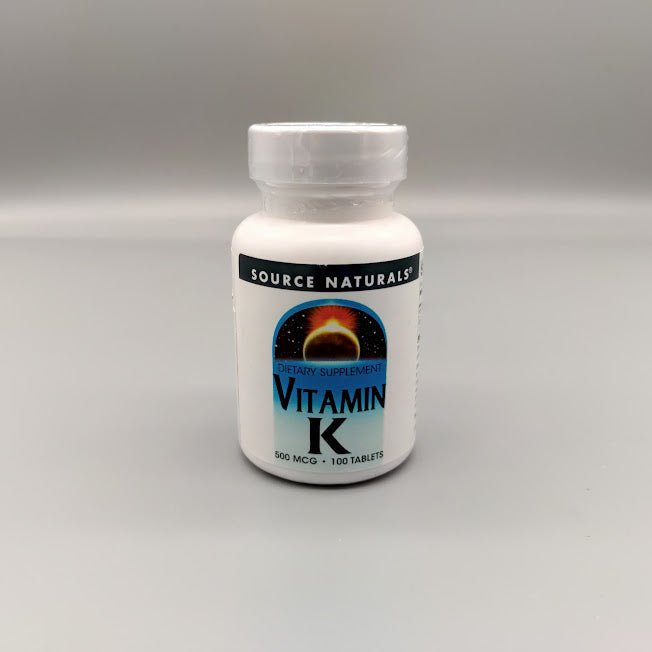 Vitamin K 500 mcg 100 Tablet de Source Naturals