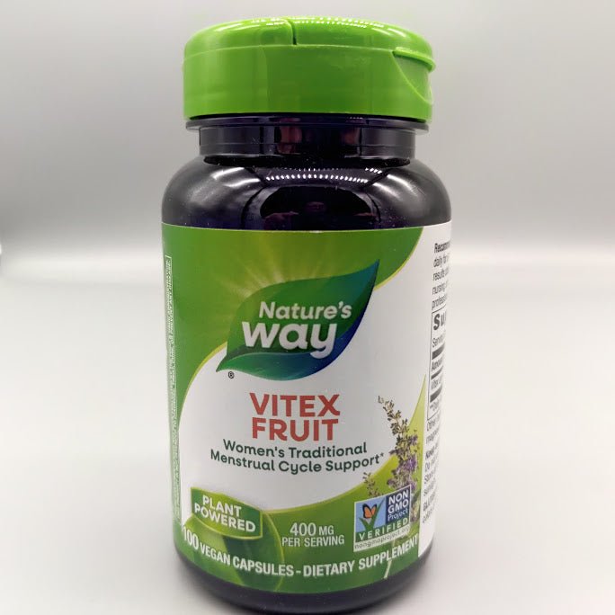 Vitex Fruit - 400mg - 100 Vegan Capsules - Nature's Way de Natures Way (foto de archivo)