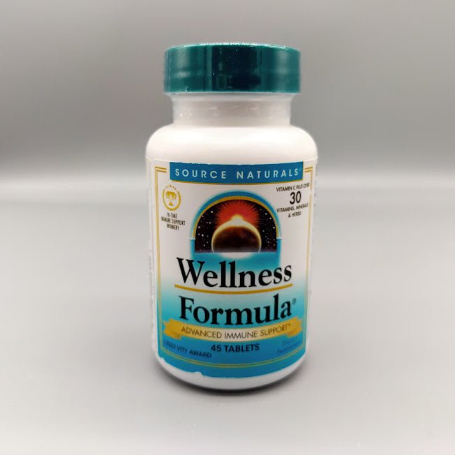 Wellness Formula Source Naturals, Apoyo Inmune Avanzado 45 Tabletas