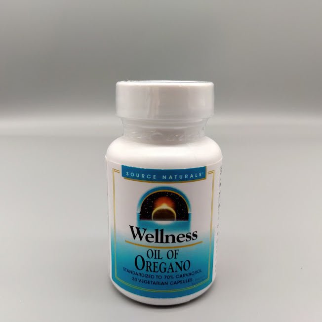 Wellness Oil of Oregano 30 Capsules de Source Naturals