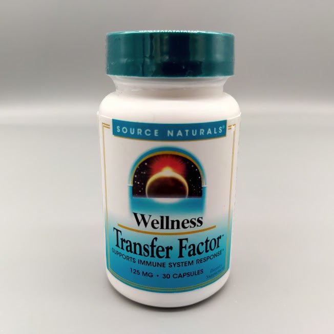 Wellness Transfer Factor - 125mg - 30 Capsulas (foto de archivo)