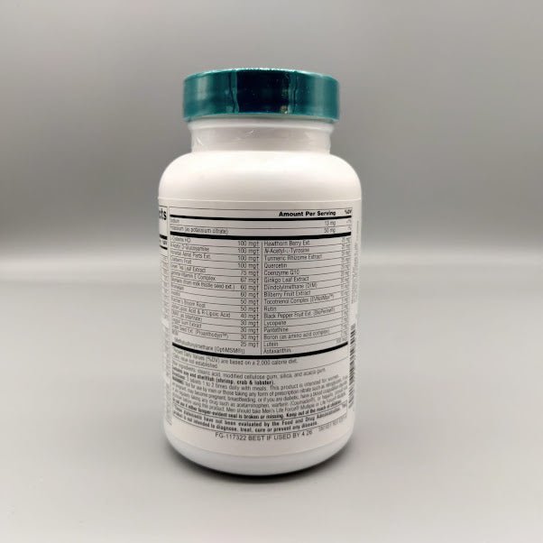 Women's Life Force Multiple 45 Tablets de Source Naturals — vista posterior del envase