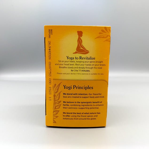 Yogi Tea Herbal Tea, Ginger, 16 bags (foto de archivo)