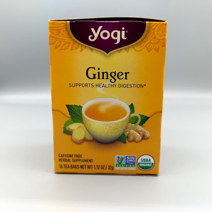 Yogi Tea Herbal Tea, Ginger, 16 bags (foto de archivo)