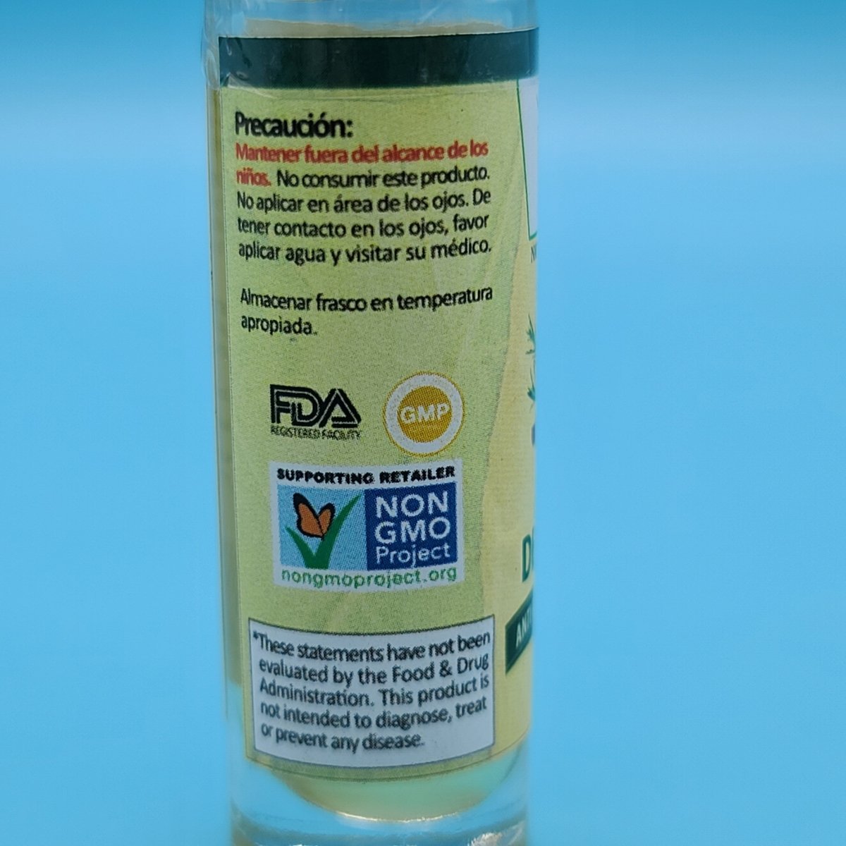 Aceite de Ratero - Roll-On - 1/2oz en Puerto Rico — natural — vista lateral