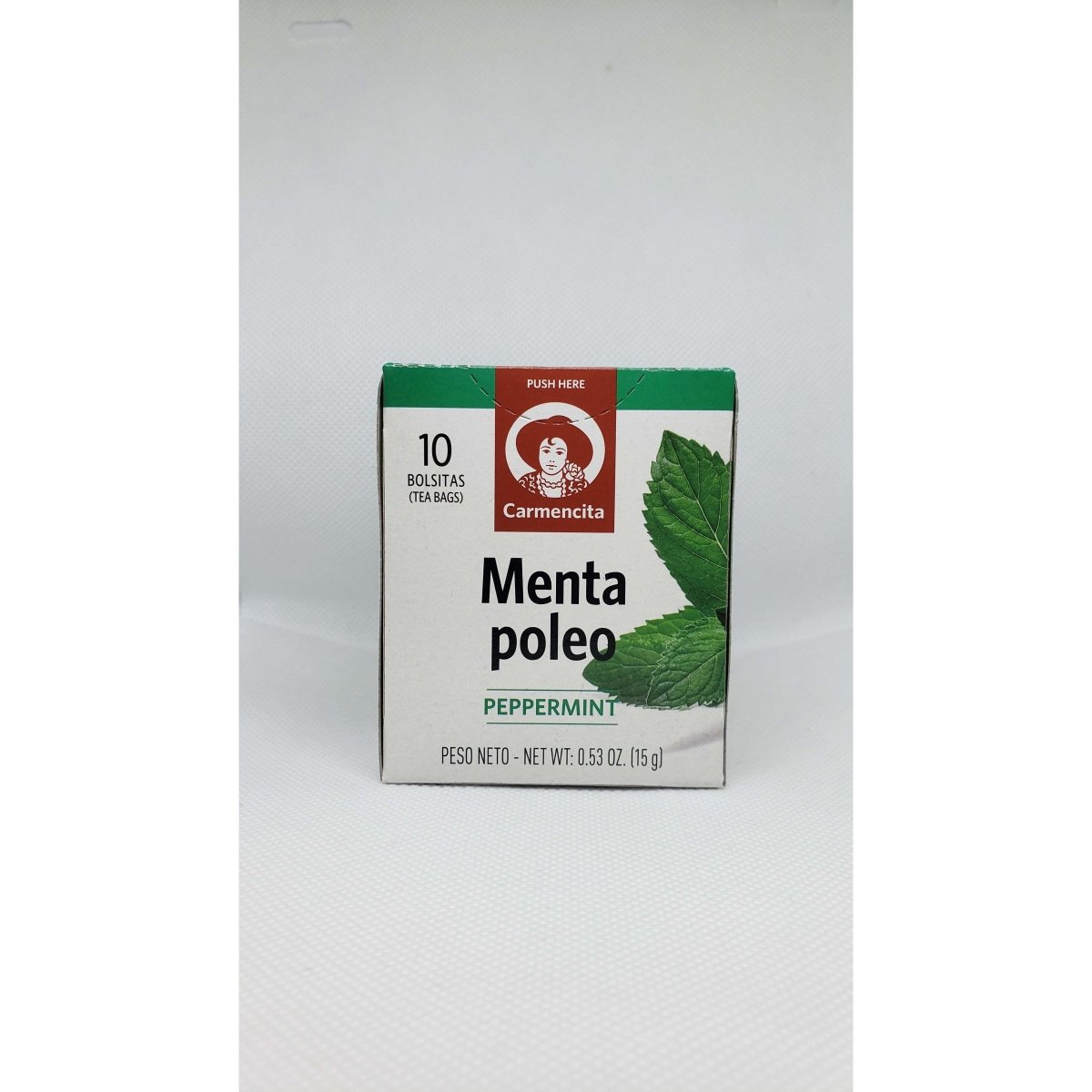 Carmencita - Te Menta Poleo Peppermint - 10 Bolsas