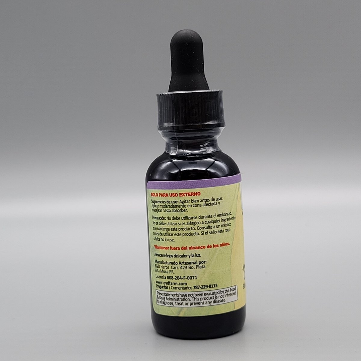 Comfrey - Gotas - Liquido - 1oz