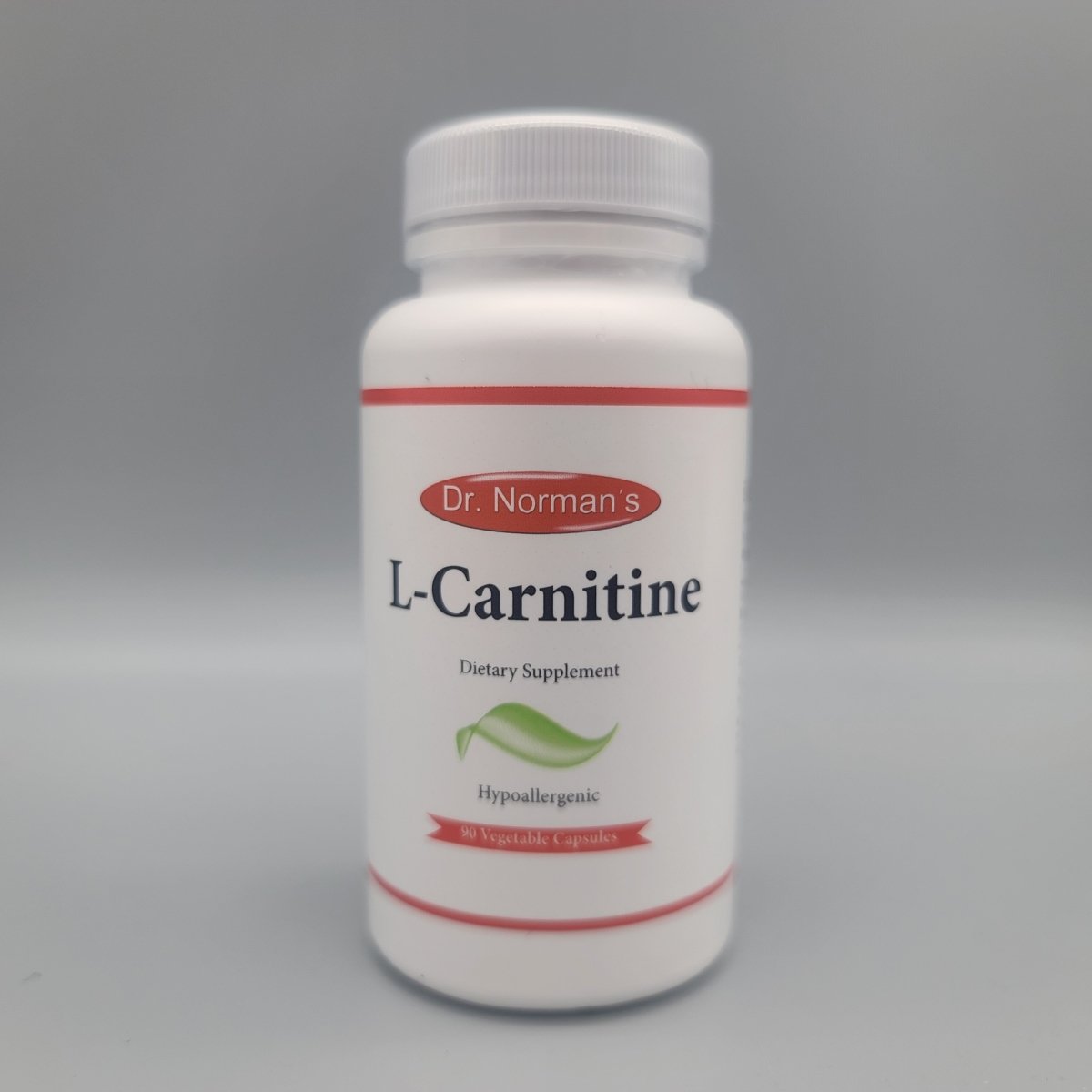 Dr. Norman's-L-Carnitine-90 Capsules (foto de archivo)