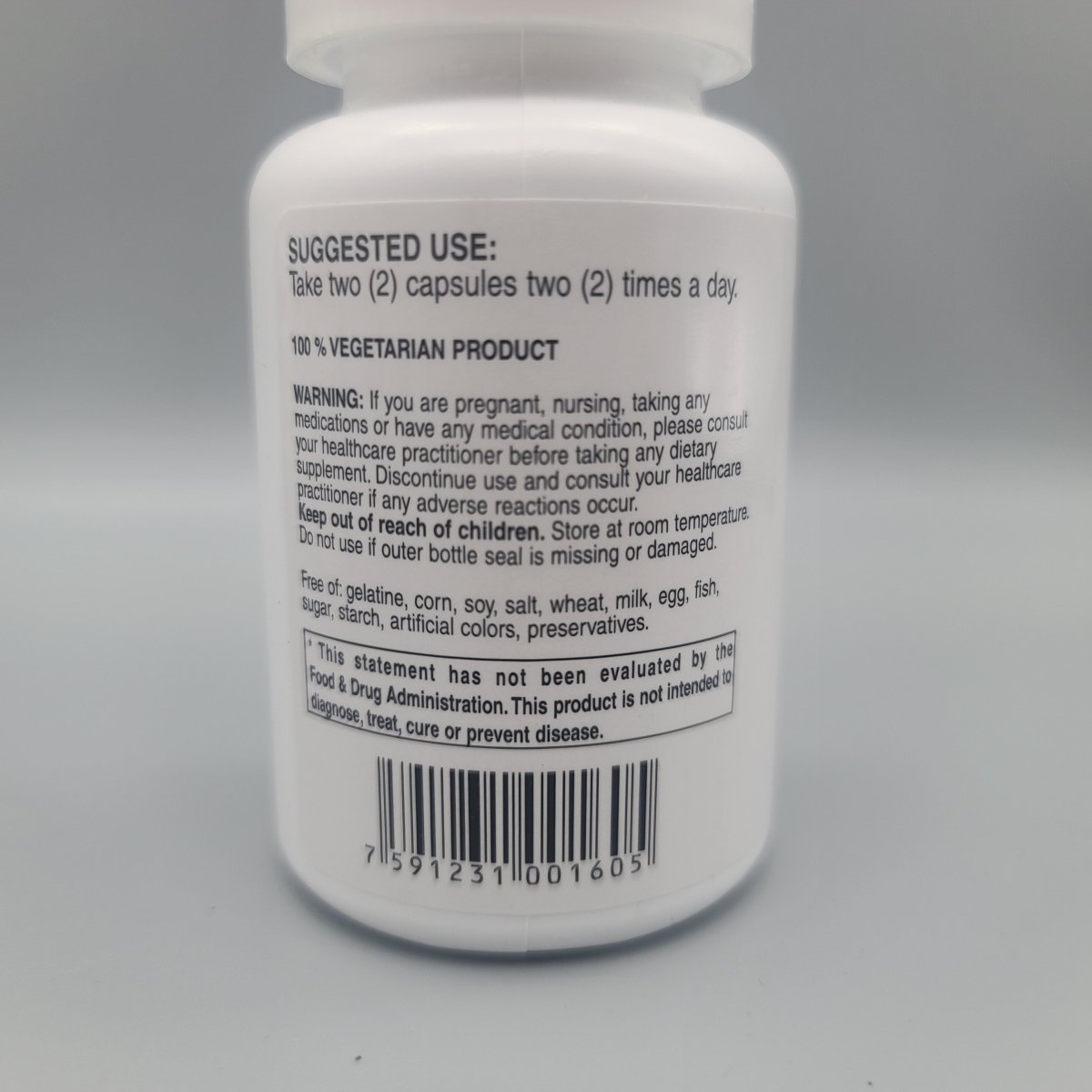 Dr. Norman's- Uriplex- 90 Capsulas — vista posterior del envase