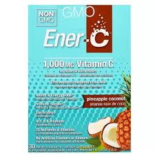 Ener-C Pineapple Coconut 1000 mg 30 Units