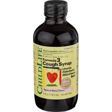 Formula 3 Jarabe para la Tos de Niños 4 oz Sabor Berry de Childlife