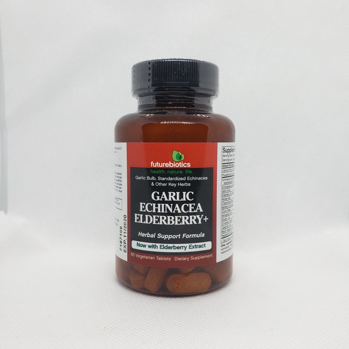 Garlic, Echinacea and Elderberry - 60 Vegetarian Tablets