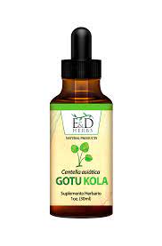 Gotu Kola Tintura 1 oz para Memoria, Piel y Circulación de E & D Herbs