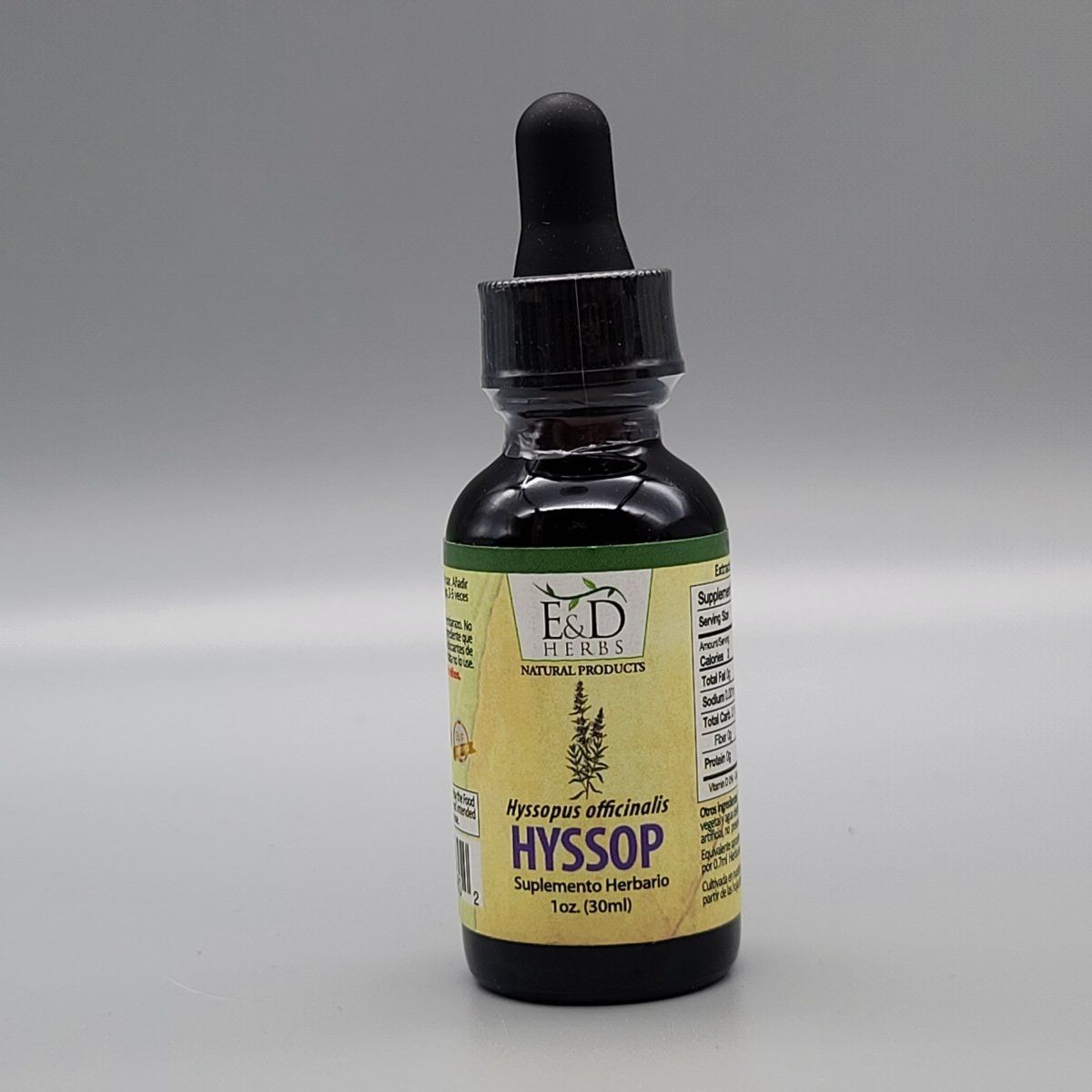 Hyssop - Liquido - Gotas - 1oz (foto de archivo)