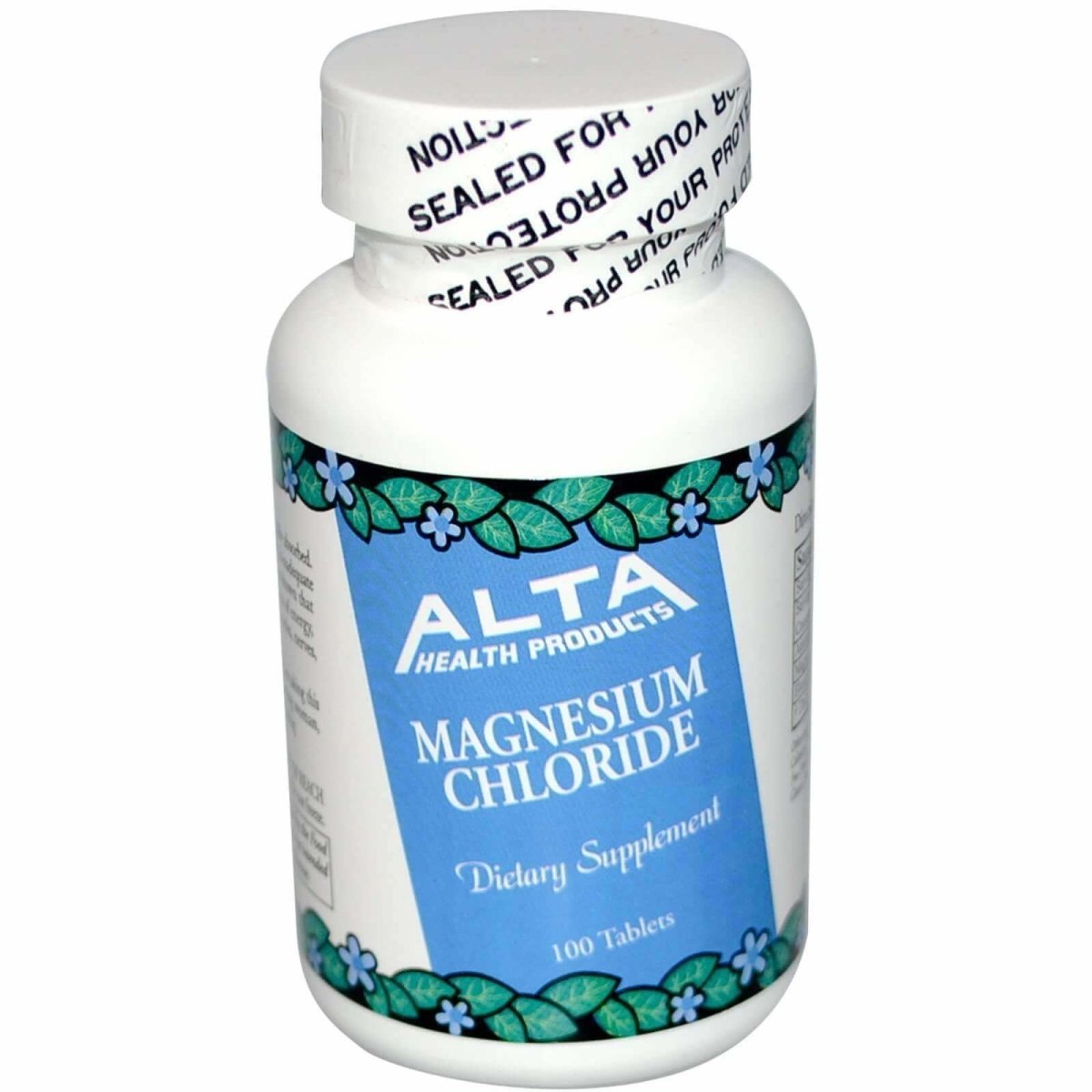 Cloruro de Magnesio Alta Health 520 mg, 100 Tabletas Sin Gluten de Alta Health Products