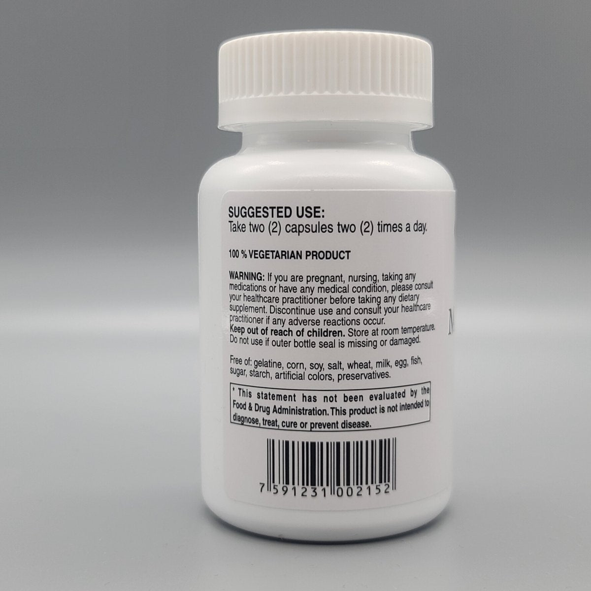 Memoryplex - 90 Capsulas - Dr. Norman's en Puerto Rico — vista posterior del envase