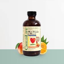 Multi Vitaminas & Minerales 8 Oz Childlife Niños