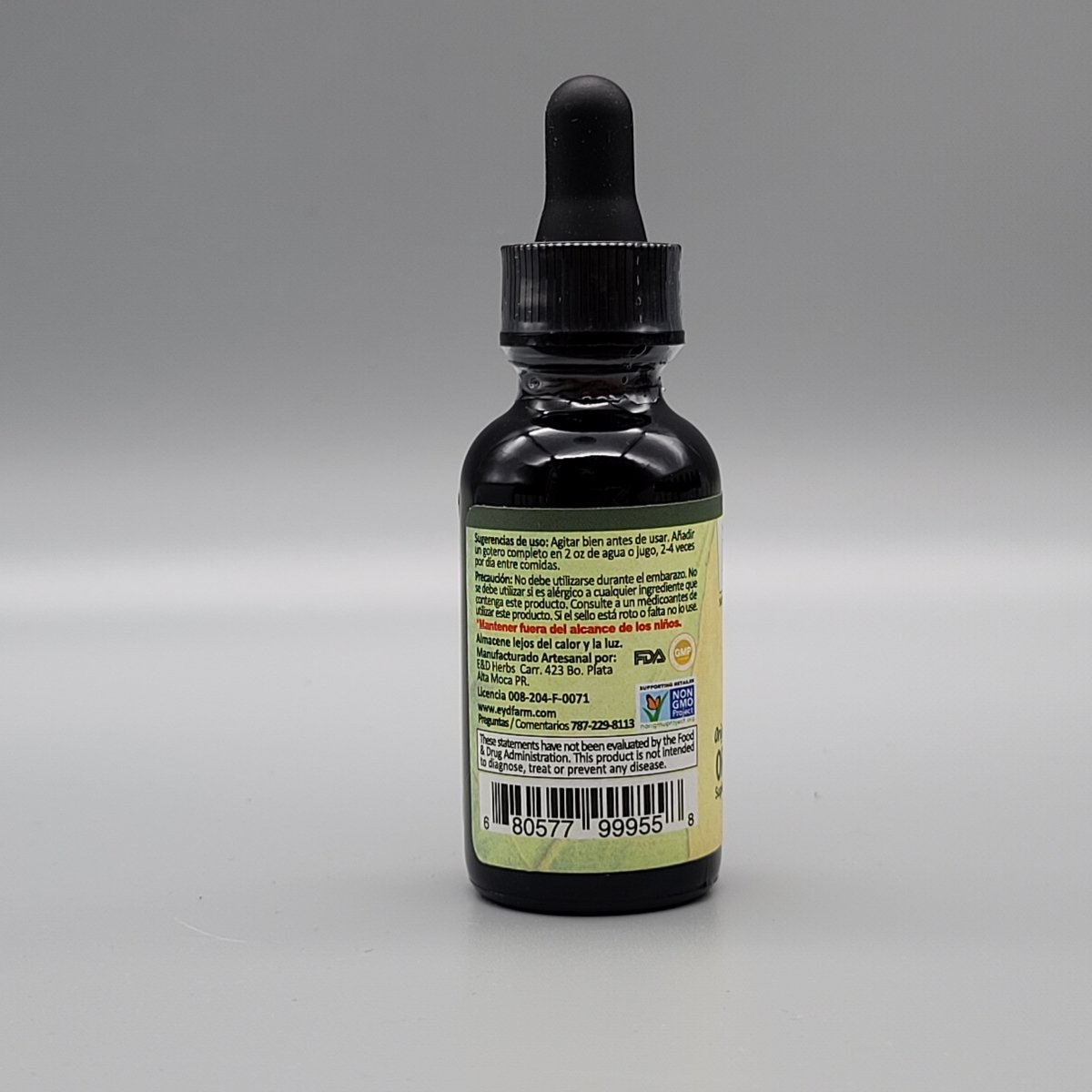 Oregano - Liquido - Gotas - 1oz (foto de archivo)