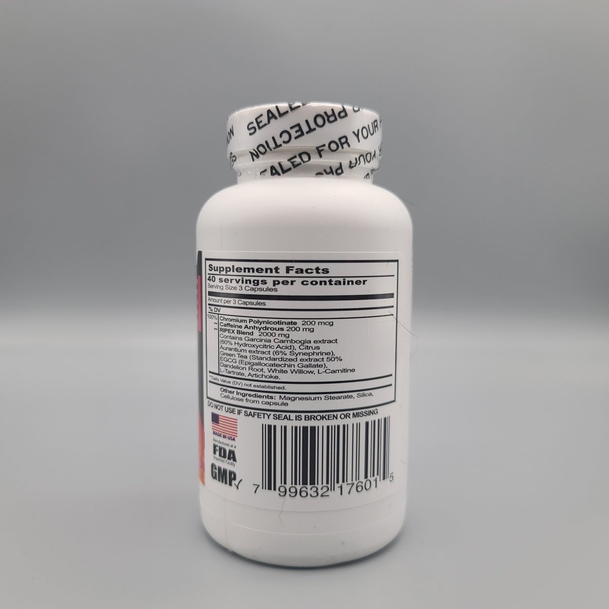 Ripex - Ultra - The Ultimate Weight Loss System - 120 Capsules