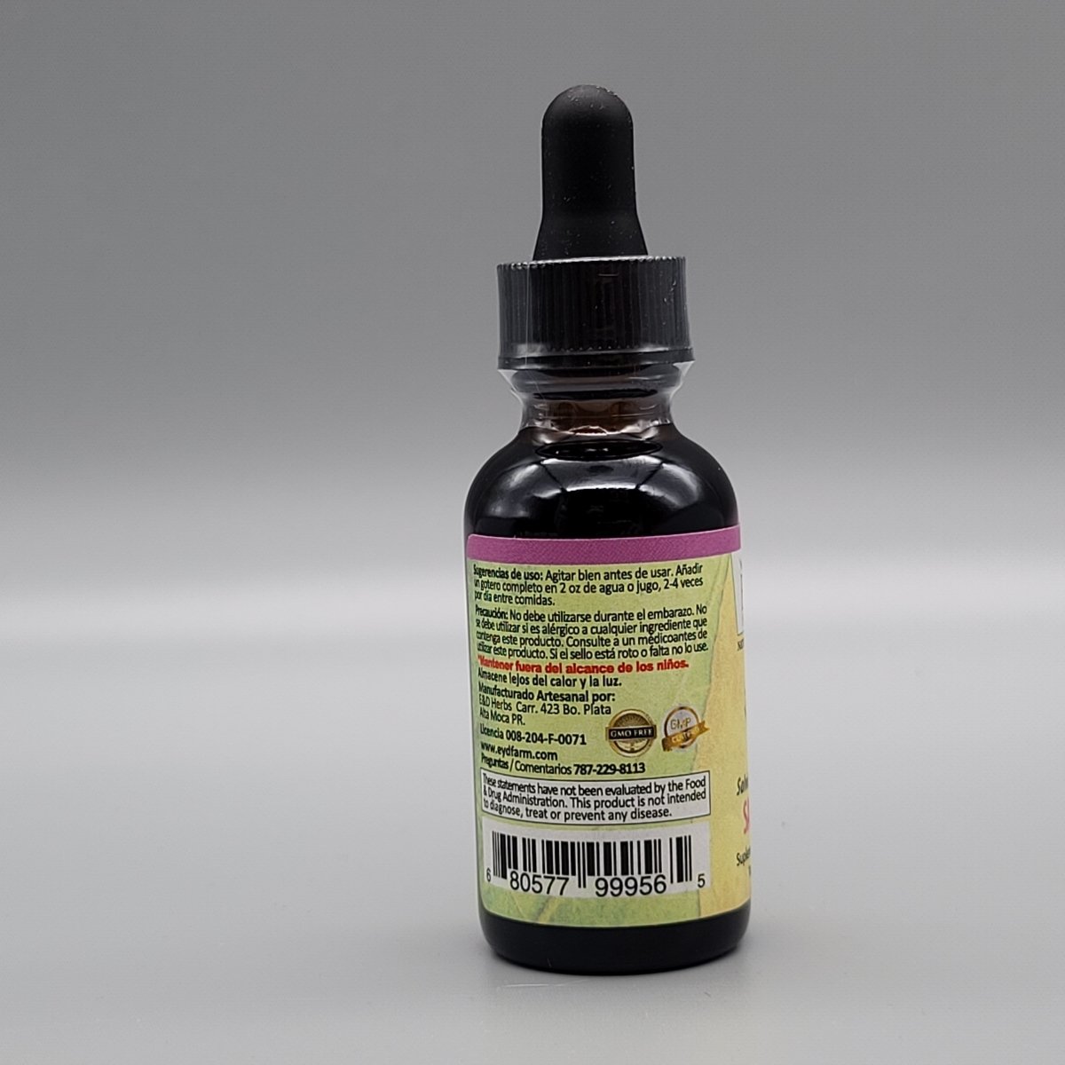 Salvia - Liquido - Gotas - 1oz (foto de archivo)