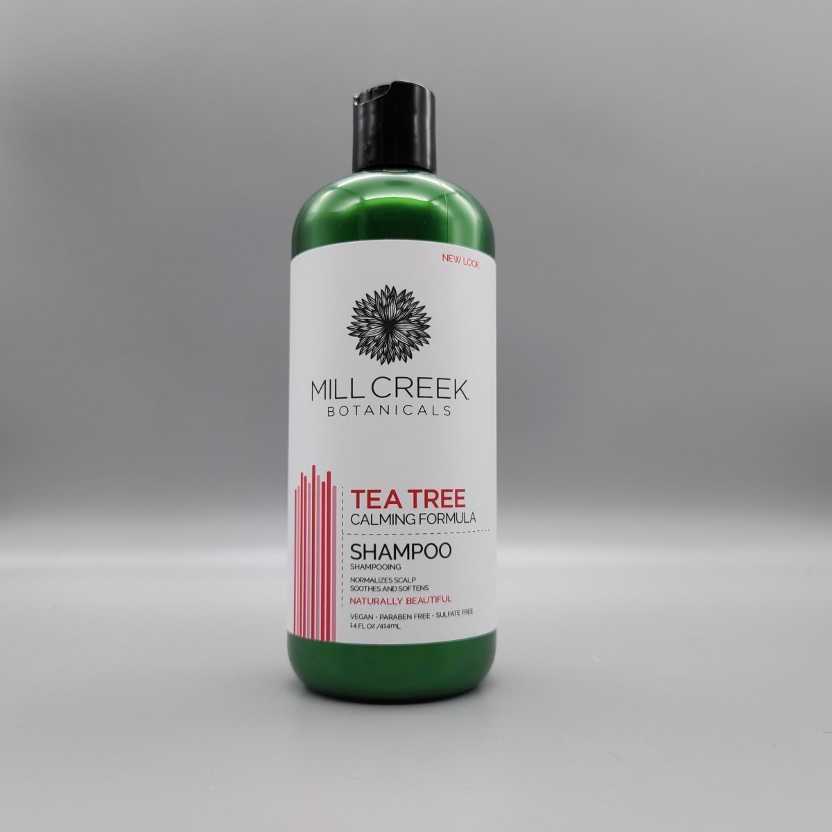 Shampoo Tea Tree Mill Creek Calming Formula 14 oz, Sin Sulfatos de Mill Creek Botanicals