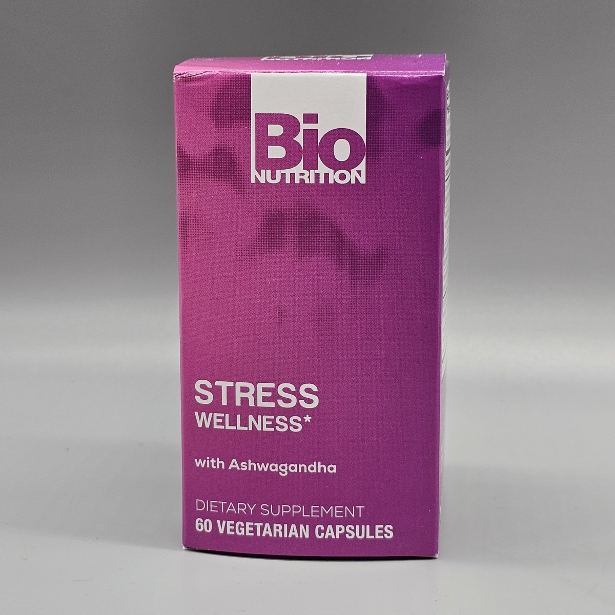 Stress Wellness with Ashwaganda - 445mg - 60 Vegetarian Capsules de Bio Nutrition